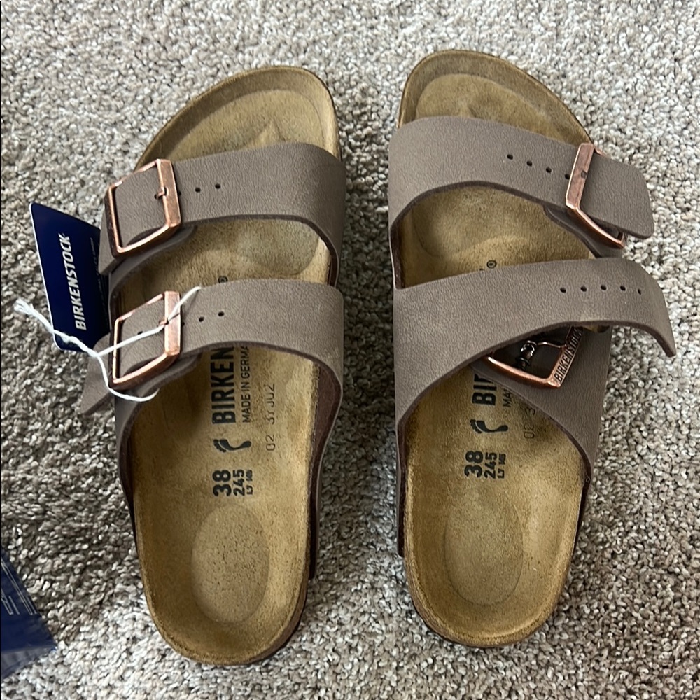 Birkenstock Arizona BS Mocca Narrow Fit 245 US L 7.0 M 5.0 BRAND NEW